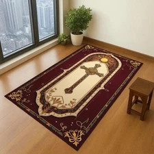 Customized Christian Mat,Christian Prayer Rug,Christian Meditation Mat,PrayerRug