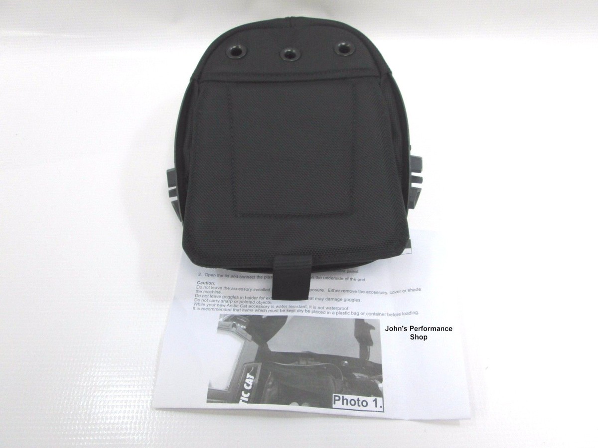 OEM Arctic Cat Snowmobile Goggle Holder Bag 7639-591 READ LISTING