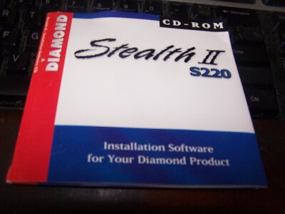 Diamond Stealth II S220 Installation CD ROM