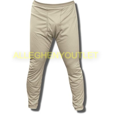 Milliken ECWCS Gen 3 Lvl 1 Lightweight Drawers Underwear Bottom Sand NWT