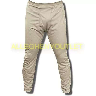 Milliken ECWCS Gen 3 Lvl 1 Lightweight Drawers Underwear Bottom Sand 2XL/XL NWT