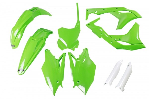 kit plastiche carene FULL Kawasaki KXF 250 2017 Ufo Plast verde