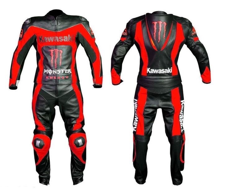 kawasaki motorcycle black and red leather suit US/44 | eBay kawasaki motorcycle black and red leather suit US/44 | eBay