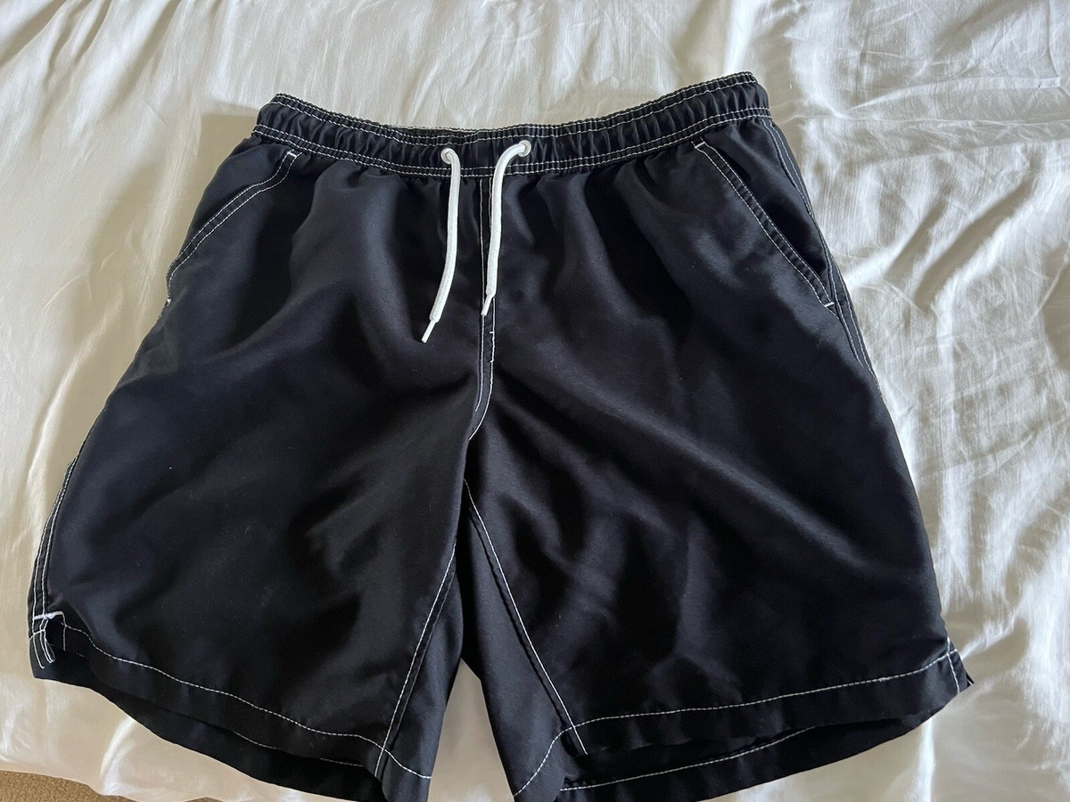 Men’s Joe Fresh Black Swim Trunks, Small
