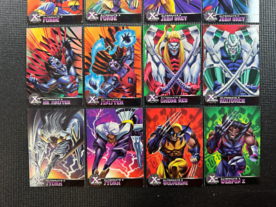 1995 Fleer Ultra X-Men Chromium - Alternate X - Complete 20 Card