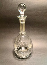 BACCARAT CRYSTAL  FOOTED DECANTER #