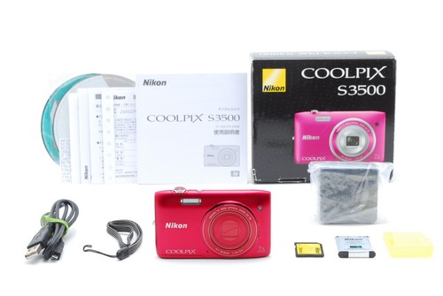 Mint] Nikon CoolPix S3500 20,1Mp Digital Camera Purple