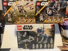 Lego Star Wars Clone Trooper bundle sets 75280 75345 75359 great clone Army!!