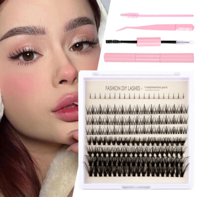 Lash Bond & Seal Wimperncluster Make-Up-Tools Diy Wimpernverlängerungsset  