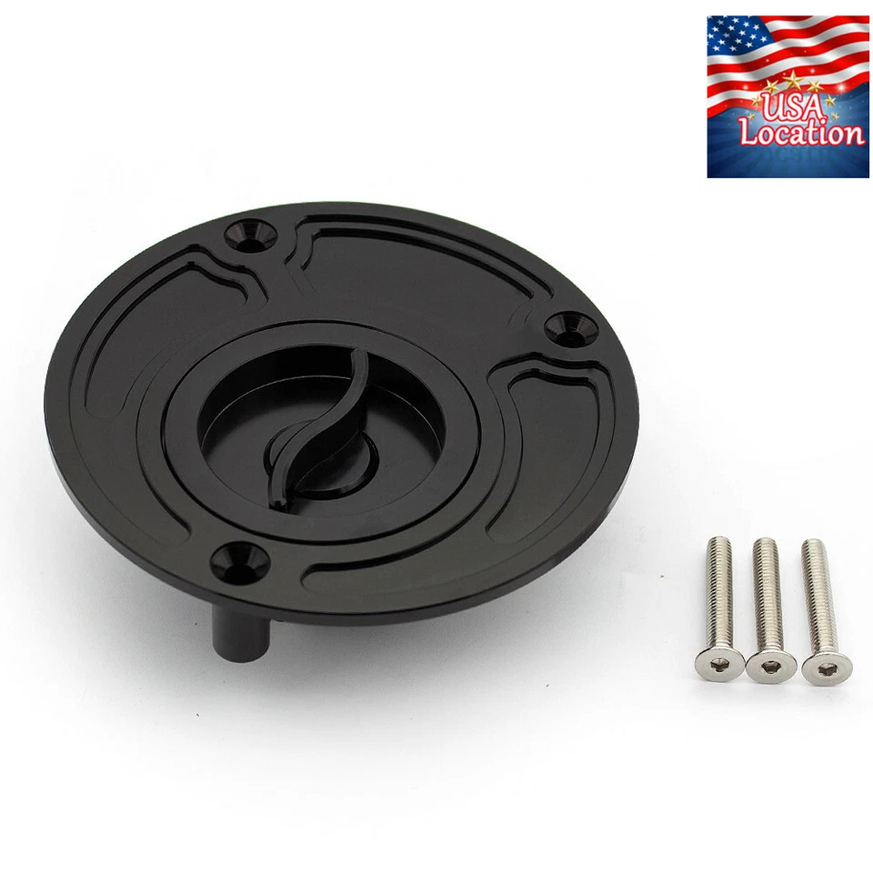 Tampa de combustível tanque de gasolina CNC para YZF R6 R6S R1 R1S R1M FJR1300 FAZER FZ1 FZ6 FZ6R - Imagem 4 de 4