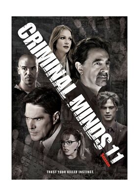 Criminal Minds Season 11 DVD FBI's Behavioral Analysis Unit Police