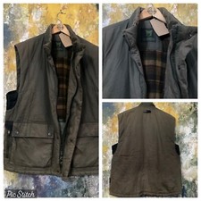 MENS GILET GREEN HUNT FISH WAISTCOAT VINTAGE WORN ON BRITISH FILM INC UK PP