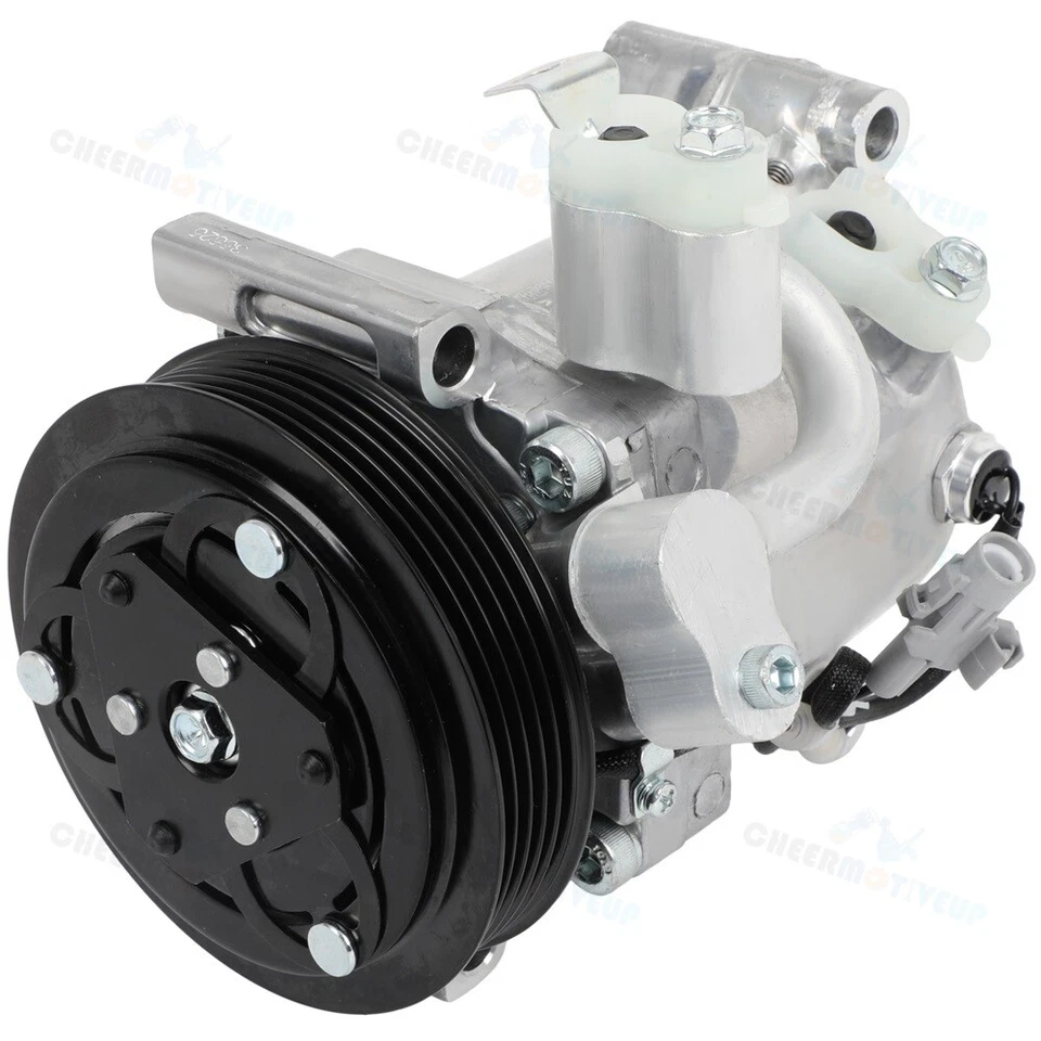 Compresor de aire acondicionado con embrague para Suzuki SX4 2007-2009 2,0 L Foto 3 de 4