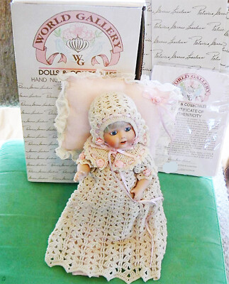 ANTIQUE REPRODUCTION KESTNER 237 FULL PORCELAIN 10 in PATRICIA LOVELESS DOLL NEW
