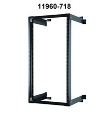 Chatsworth 11960-718 Fixed Wall-Mount Equipment Rack; 12U x 19"W x 18"D  CTH 