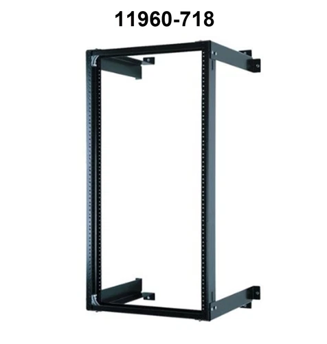 Chatsworth 11960-718 Fixed Wall-Mount Equipment Rack; 12U x 19"W x 18"D  [CTH]