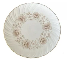 Lenox Coquette Salad Bread Plates 7.75"” Ivory Gold Floral Set Lot Of 4