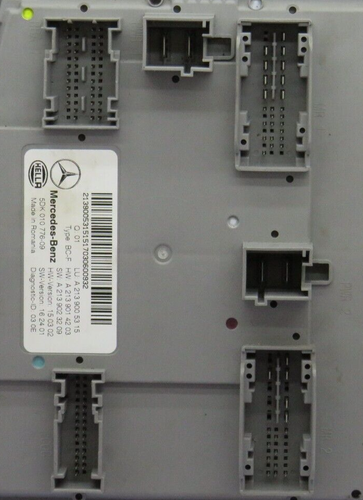 ⭐ MERCEDES-BENZ E-CLASS CONTROL UNIT A2139005315 A2139014203 5DK01077609 ⭐ - Picture 3 of 5