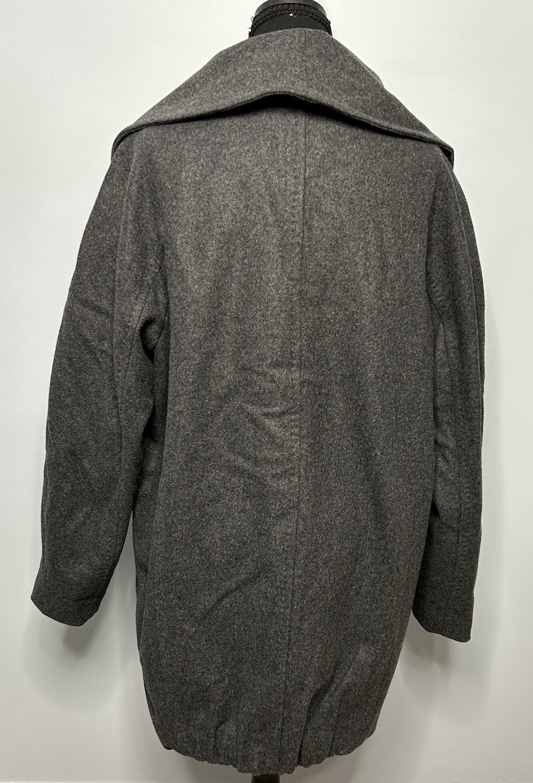 DSQUARED2 Collared Button Overcoat Pockets Gray L… - image 8