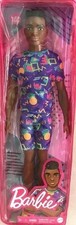 2020 Barbie Ken Fashionistas Boy Doll #162 Rooted Hair African American GRB87
