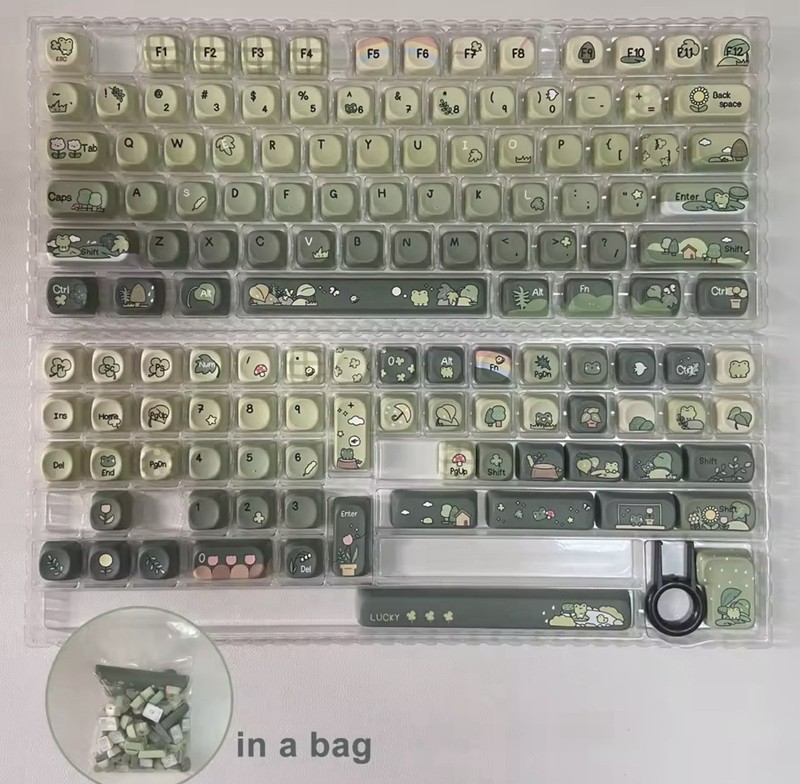 Frog Custom Keyboard Caps Mechanical Keycaps