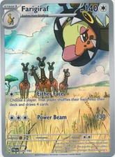 Lightly Played Farigiraf - 228/193 - Illustration Rare Pokemon Paldea Evolved on eBay