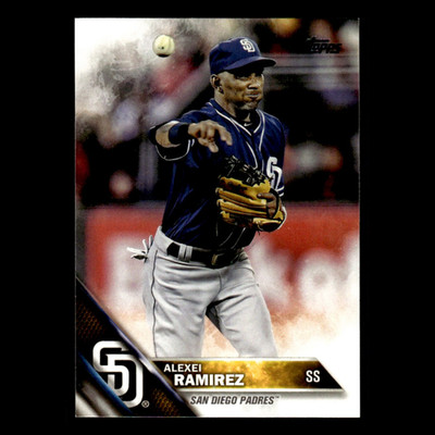 Alexei Ramirez #US16 2016 Topps Update San Diego Padres Baseball Card MLB NM