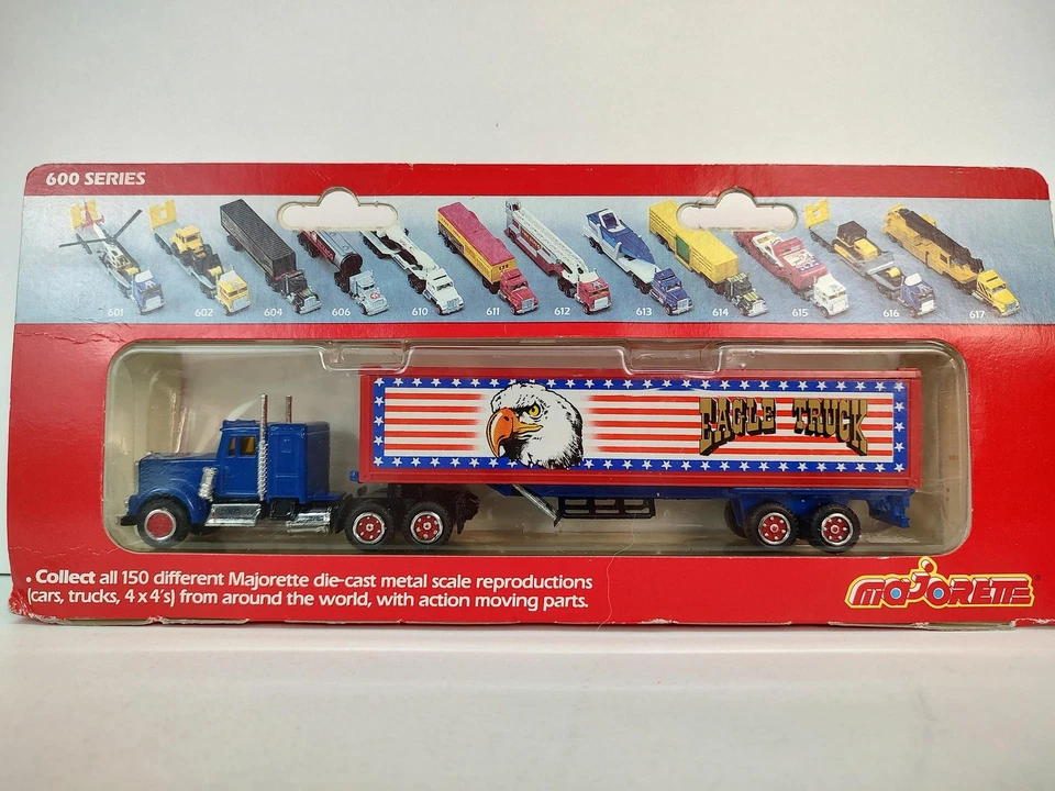 Vintage Majorette Super Movers Eagle Truck 600 Series HO Scale Diecast France - Image 4 of 4
