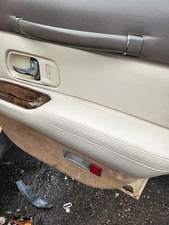 Dark Tan 1995 - 1997  Lincoln Town Car Interior Door Pull Handle Strap w Caps