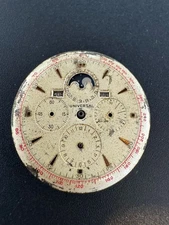 USED UNIVERSAL GENEVE MOVEMENT COMPAX CALIBER 481 32MM #5877
