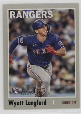 2024 Archives 1970 Topps Image Variation Wyatt Langford #199 Rookie RC 0e3u