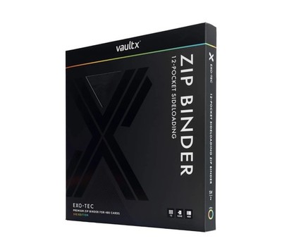 Vault X - 12 Pocket Exo Tec Zip Binder Pokemon Paldea Evolved SV2 Edition - New