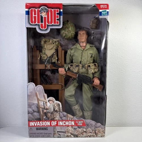Invasion Of Inchon G.I. Joe 12” Marine Action Figure Red Hair 2000 Delta
