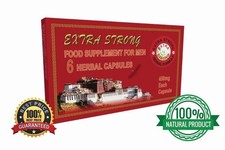 Extra Strong Herbal Male food supplement x 6 for men