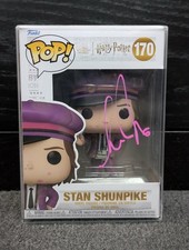 Lee Inglby Signed Stan Shunpike Harry Potter Funko Pop with SWAU COA