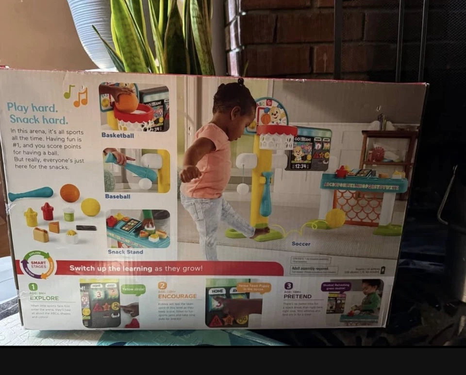 Fisher Price Laugh and Learn 4 en 1 Game Experience Play Center Nuevo en caja Foto 2 de 3