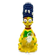 11" Silicone Smoking Water Pipe Bong Tobacco Durable Glass Bowl