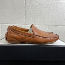 To Boot New York Adam Derrick Brown Leather Loafer Driving Shoes Men's 7 M