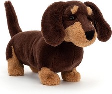 Jellycat Otto Sausage Dog Stuffed Animal, Medium 11.5 inches - Dogs and Puppies