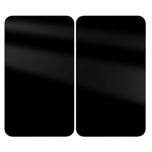 Plaque de recouvrement universelle WENKO noire pour embellir les petites cuisines