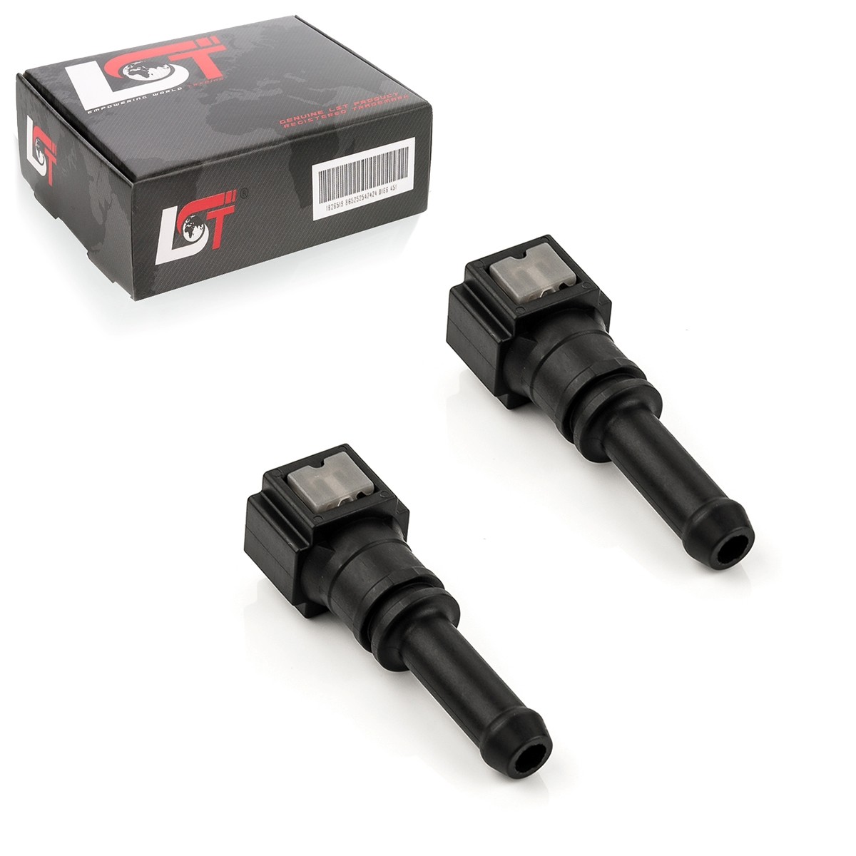 2X Quick Release Fuel Line Coupling Straight 6.3X8Mm For MITSUBISHI