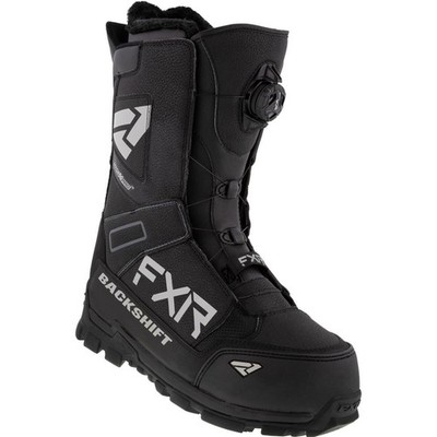 FXR Black Backshift Boa Boots (Adult Size 7) 210703-1000-40