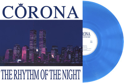 Corona - The Rhythm Of The Night (Blue Translucent Vinyl 12'' 2026, Reissue)