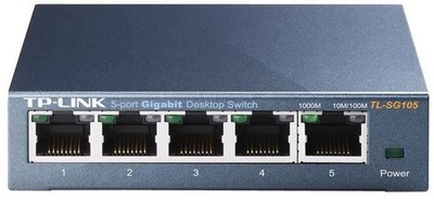 TP-LINK - 5 Port Gigabit Desktop Netzwerk Switch