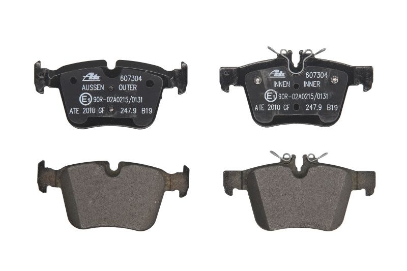 Plaquettes de frein ATE Mercedes W205 idéal pour trajets quotidiens