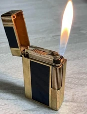 Est. du Pont S.T.DUPONT. blue long, dented, see photo