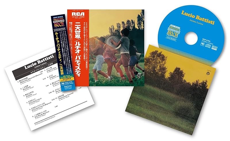 Lucio Battisti-Anima Latina-JAPAN Blu-spec CD2 Reissue Paper Sleeve Ltd/Ed