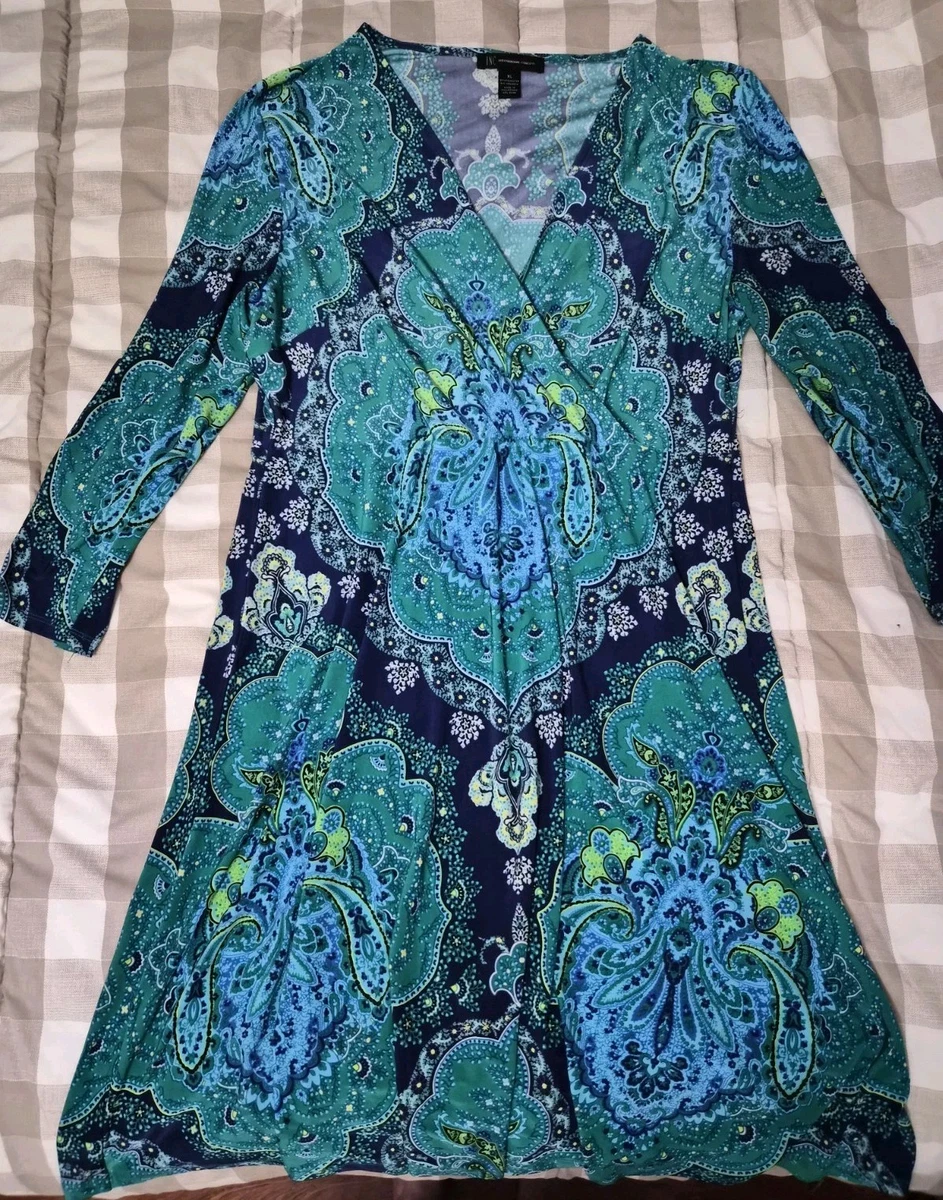 long sleeve date night dress Ever-Pretty Long Dolman Sleeve Wrap Knit Sweater Dress