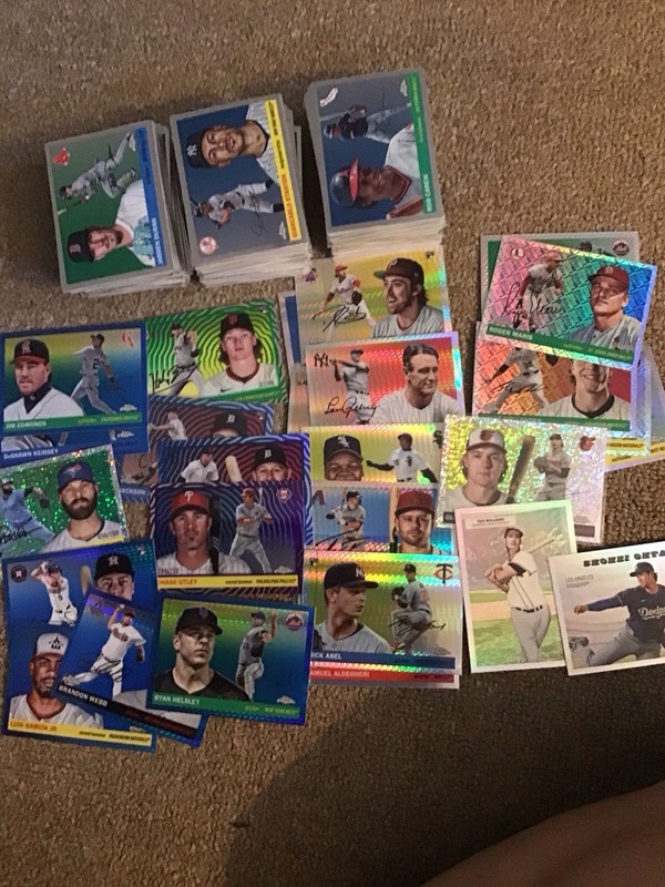 2025 Topps Chrome Platinum Anniversary Lot..Huge….Look ..178 Different Cards