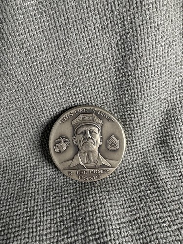 Glock Perfection USMC R Lee Ermey This one is mine Challenge Coin